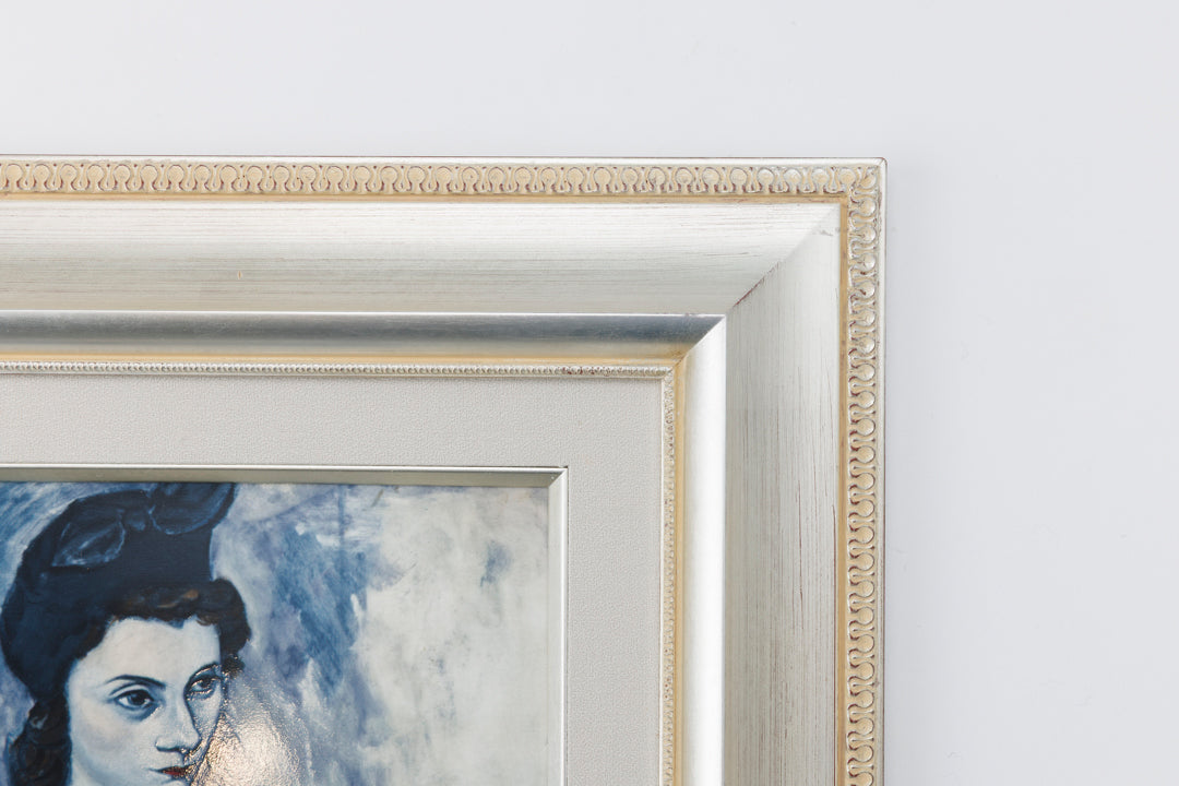 Framed Bone China Art Mademoiselle M