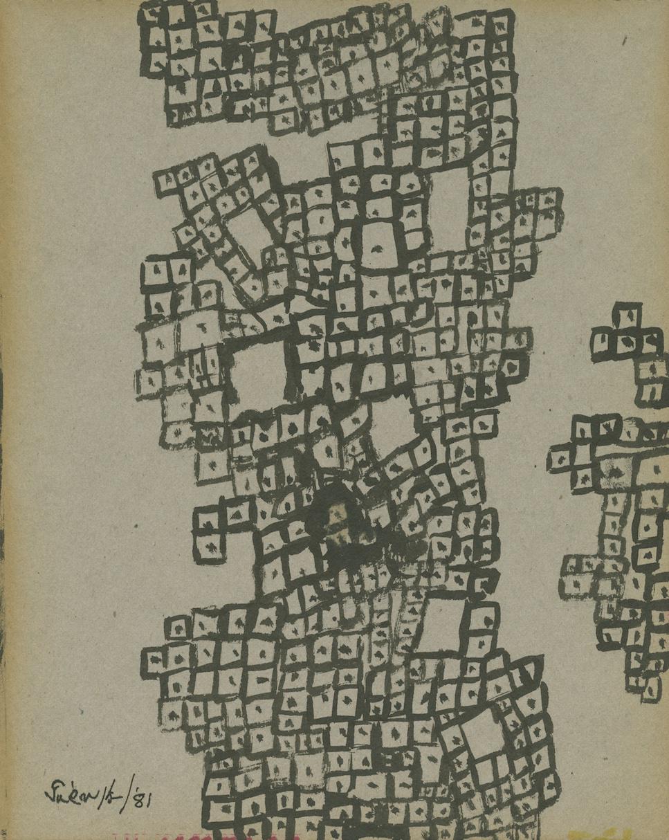 Work:  Genichiro Inokuma, Title Unknown,1981