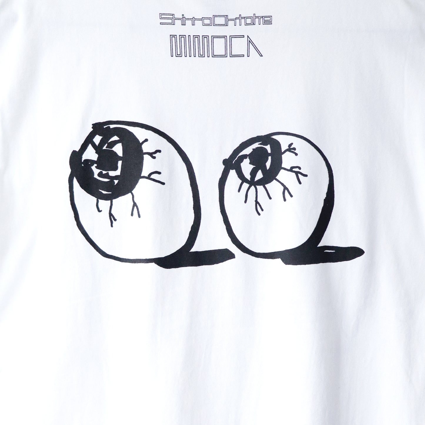 【大竹伸朗展　網膜】Tシャツ《白目玉》