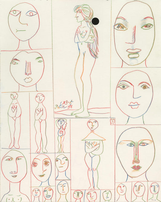 いのくまさんのスケッチブック複製画 12