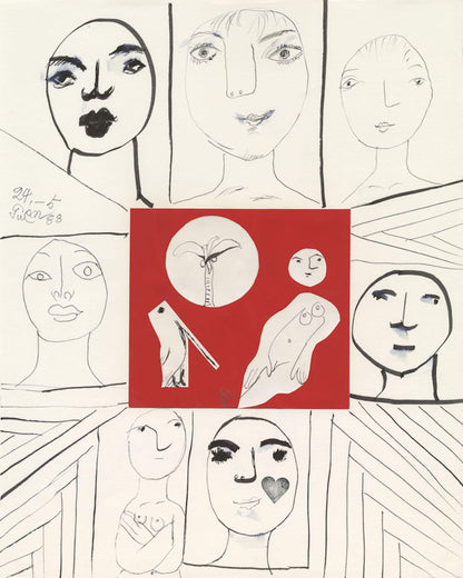Work:  Genichiro Inokuma, Title Unknown,1988