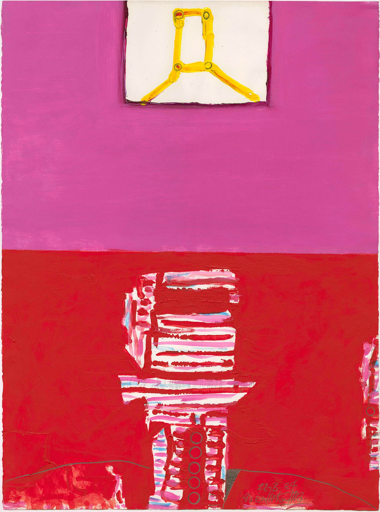 Work:  Genichiro Inokuma, Title Unknown,1984