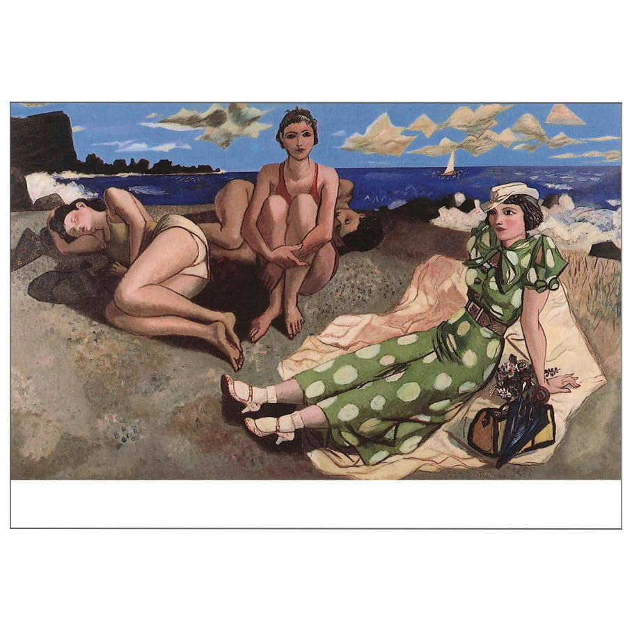 Postcard Sea and Women