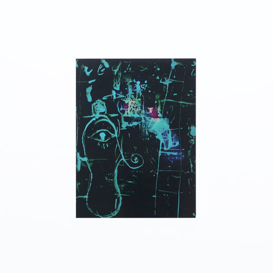 【大竹伸朗展　網膜】ステッカー《夜景　1》