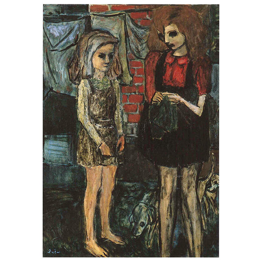 Postcard Gypsy Children