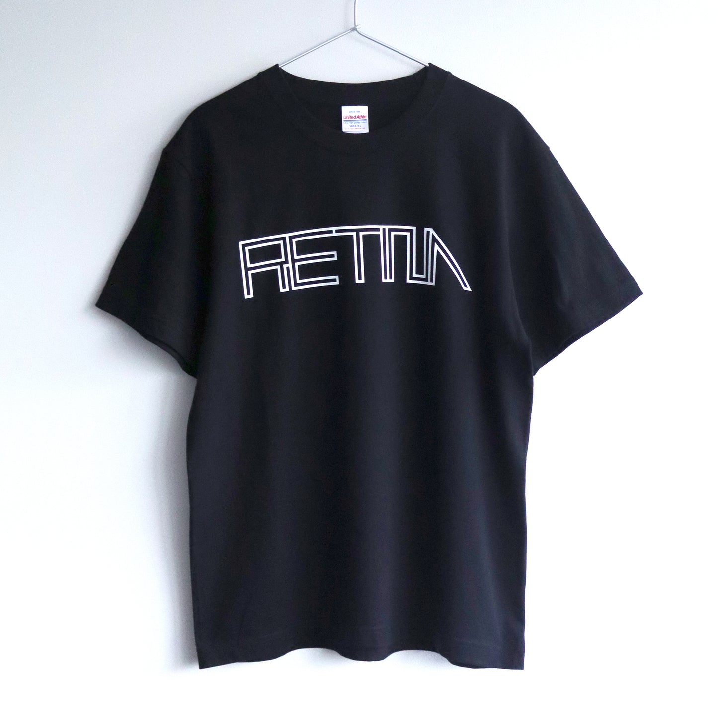【大竹伸朗展　網膜】Tシャツ《黒RETINA》
