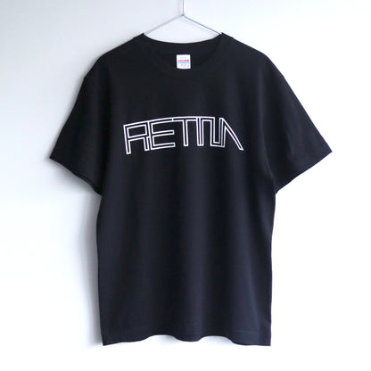 【大竹伸朗展　網膜】Tシャツ《黒RETINA》