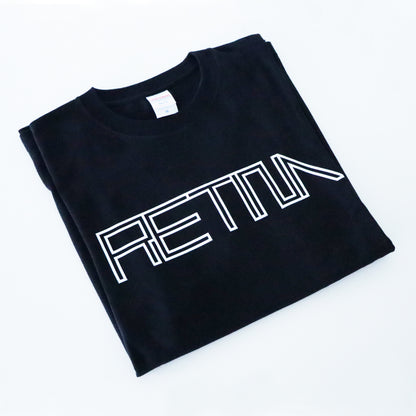 【大竹伸朗展　網膜】Tシャツ《黒RETINA》