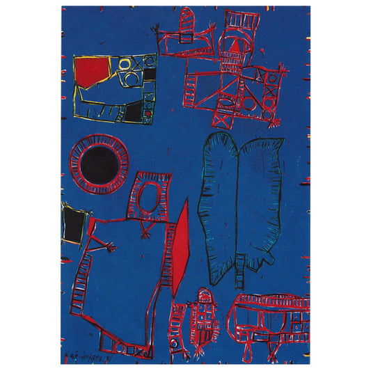 Postcard Space is a Playground for Machines No.1