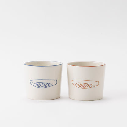 GENICHIRO INOKUMA CUP（Fishes）indigo