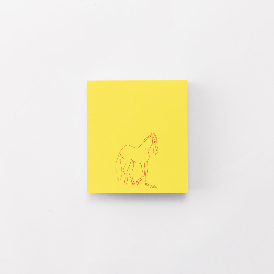 Memo Pad－Horses