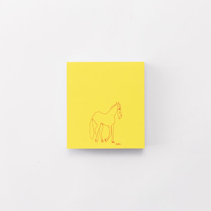 Memo Pad－Horses