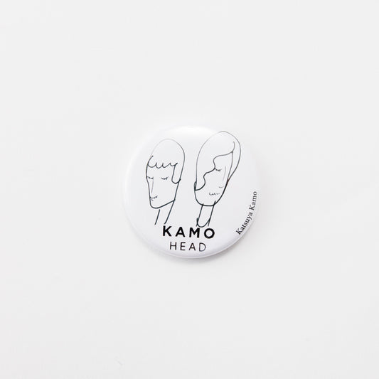加茂克也 KAMO HEAD 缶バッジ②