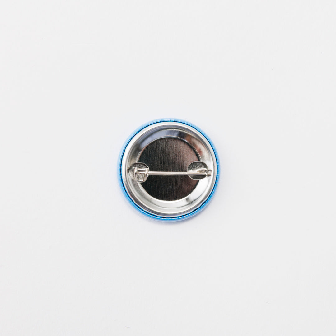 Tin badge small (Square eye bird)