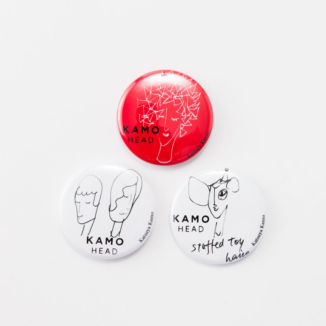 KATSUYA KAMO KAMO HEAD Badge ③