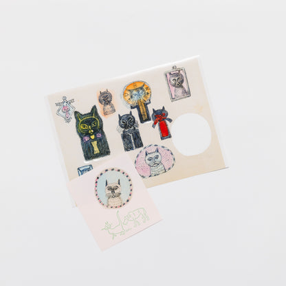 Sticker, Large – Cat 11