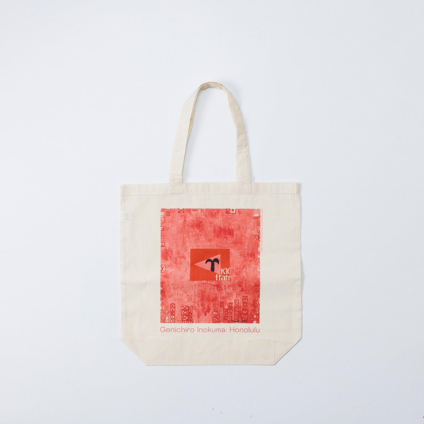 Tote Bag Honolulu Words in the Plaza