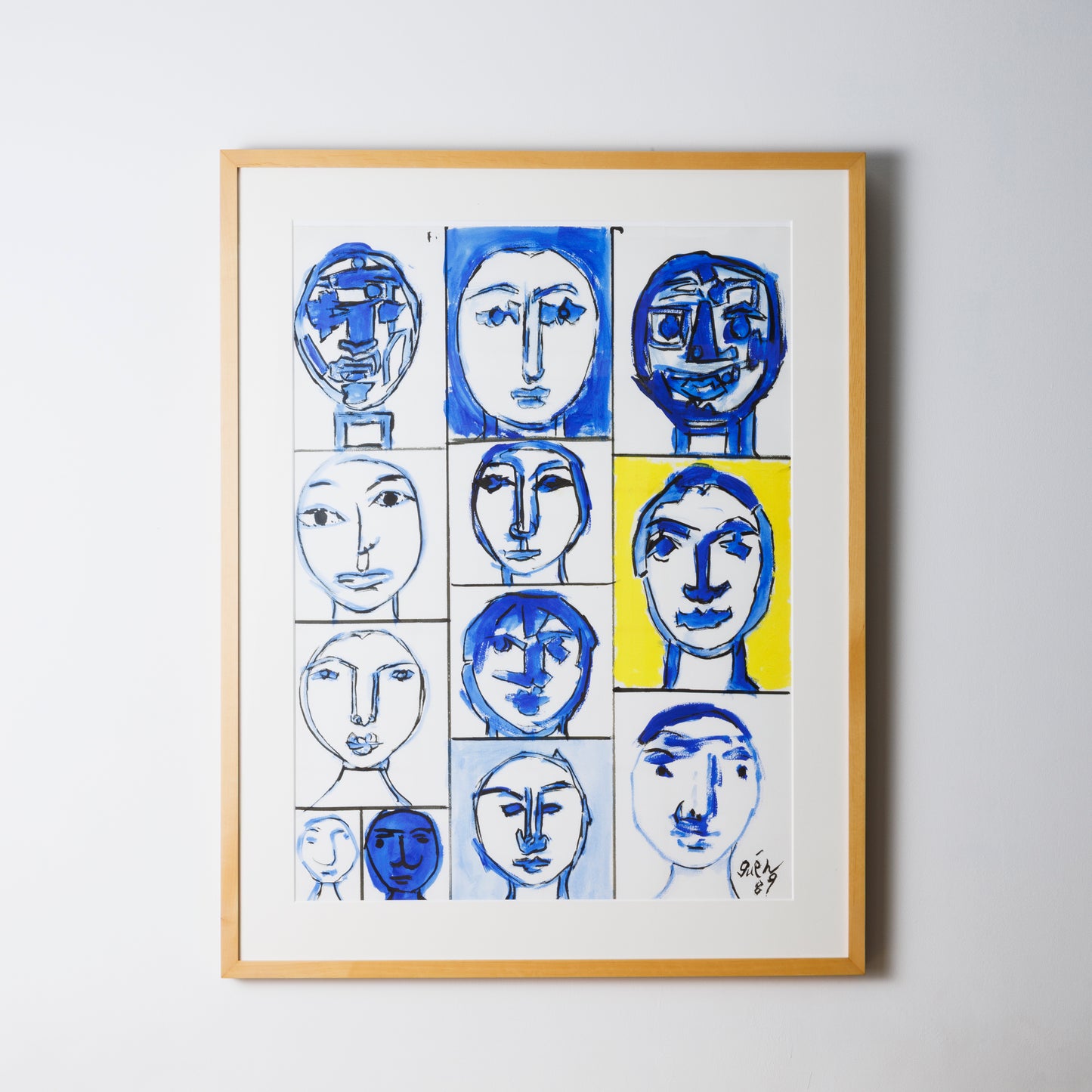 Work:  Genichiro Inokuma, Title Unknown,1989