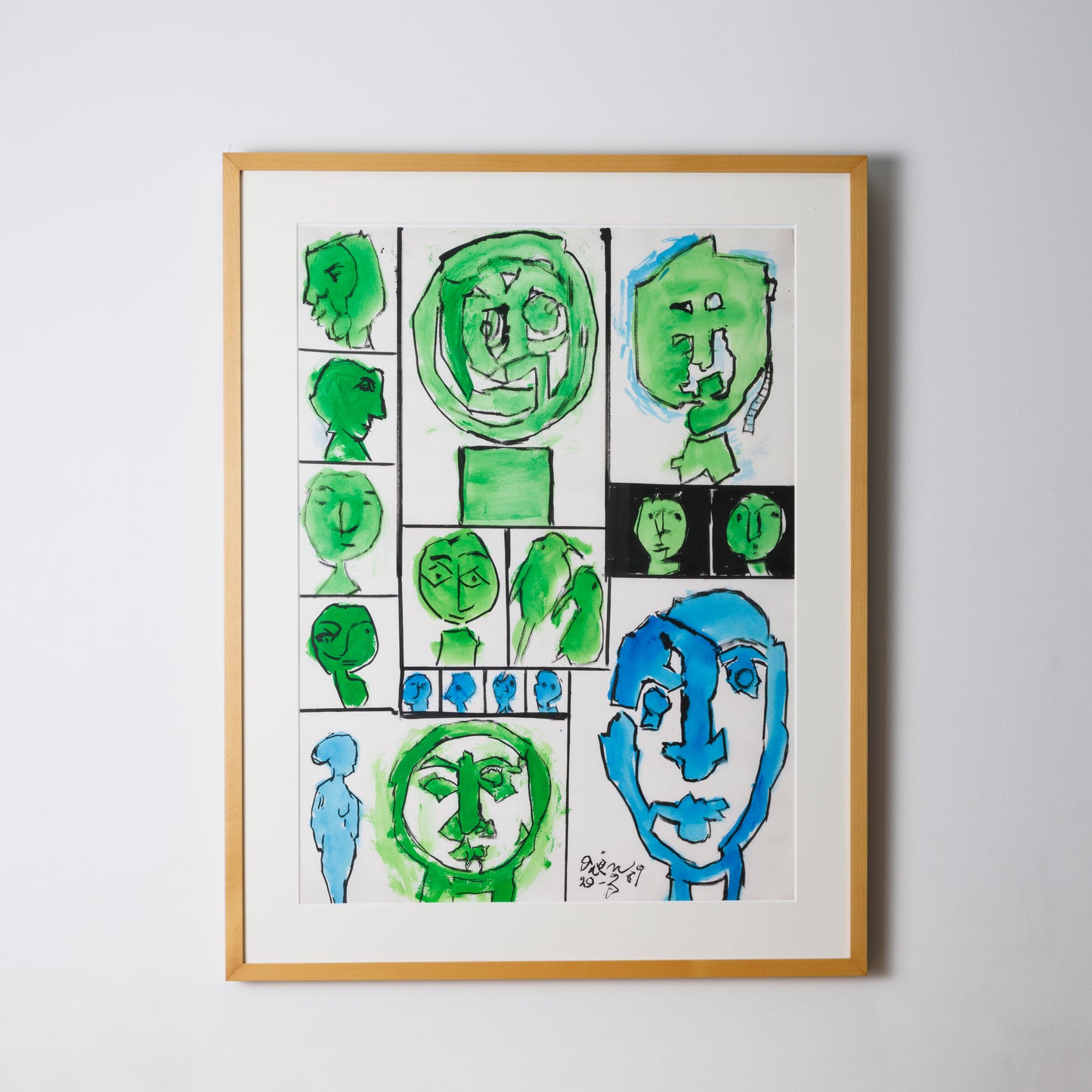Work:  Genichiro Inokuma, Title Unknown,1989