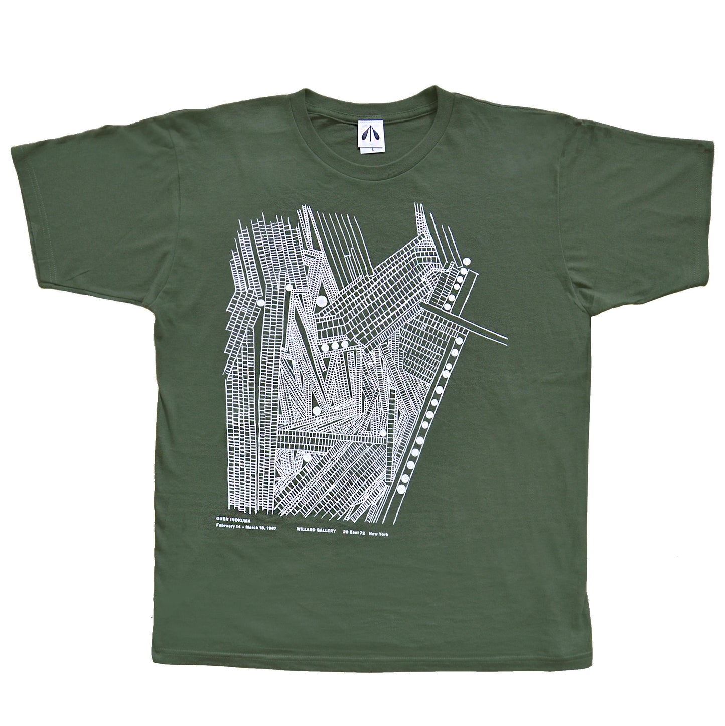 いのくまTシャツ（NY 1967）グリーン