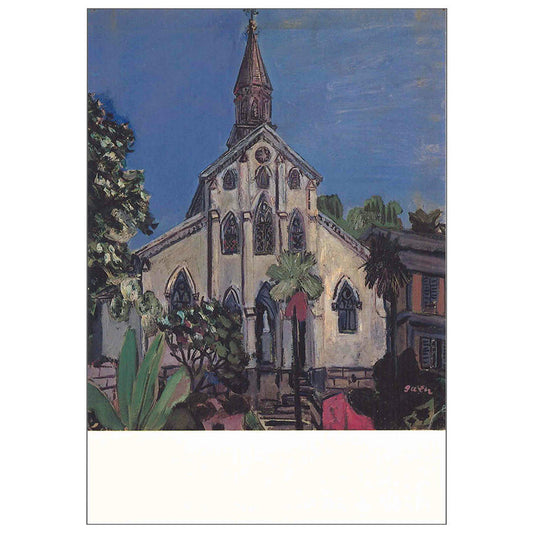 Postcard Oura Church, Nagasaki