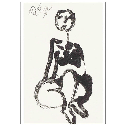 Postcard Nude Woman