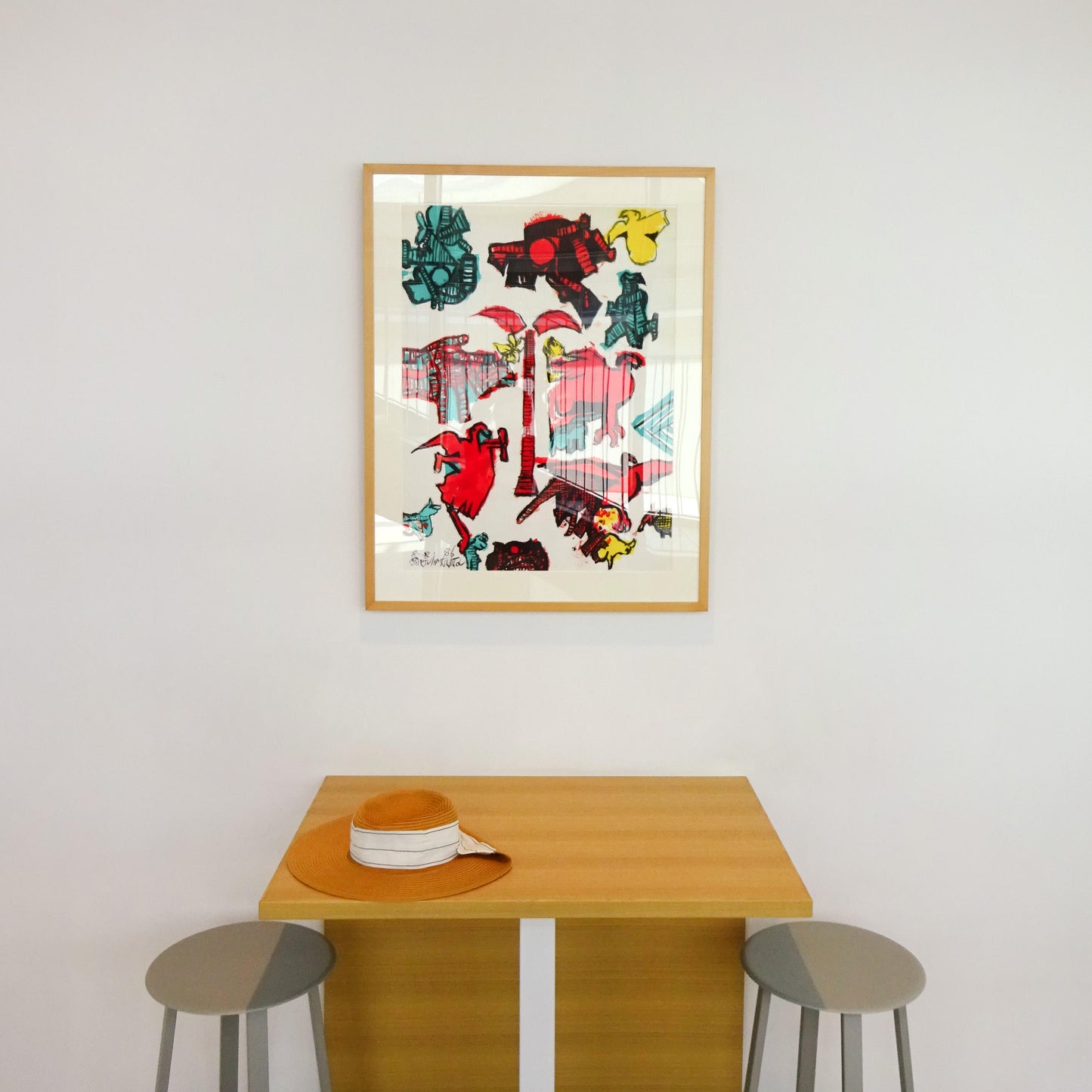 Work:  Genichiro Inokuma, Title Unknown,1986