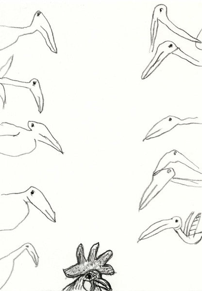 Postcard Fowl and Birds